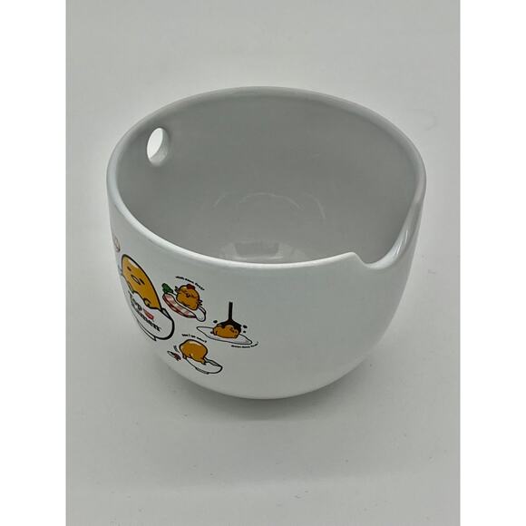 SANRIO Gudetama Top Ramen Ceramic Bowl  (20 oz) - Picture 3 of 8